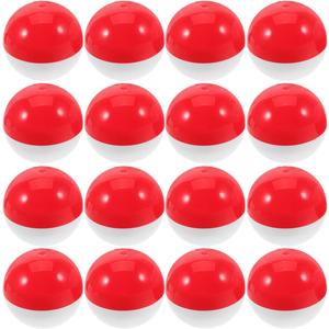 IMIKEYA 50pcs Gumball Vending Machine Capsules: Empty Round Capsules Empty Balls Fillable Vending Machine for Gumball Machines Plastic Containers Toy Supplies for Prizes Party Favors