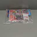 Chinco 38 Pieces Paper Crowns Princess Prince Hats Birthday Party Crowns Craft Jewels Gem Number Letter Sticker for DIY Classroom Decor