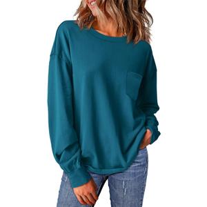 WIHOLL womens Soft (Blue, M)