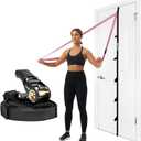 Arena Strength Multi Loop Door Anchor Strap for Resistance Bands - Fits Up to 9 ft Doors - Heavy Duty - Easy to Install - Full Body Home Workouts