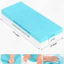 Memory Foam Upholstery, CertiPUR-US Certified 2.5 Lb Density Memory Foam and High Density Sponge 72"L×24"W×3"Thick Support Focused for Back Discomfort Long Sitting Guest Beds