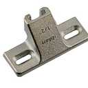 Blum 130.1100.23x10S 130.1100.23, Plate, Face Frame, 1/2" Overlay (Pack of 10 with Screws), Nickel Finish