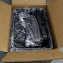 Vanpopubs 2 Pack 2.7 Gal Bathroom Trash Can with Lid, Automatic Trash Can Small Smart Garbage Can Touchless, Slim Motion Sensor Waterproof Plastic Trash Bins for Bedroom Office Kitchen Toilet Black