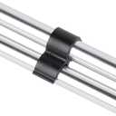 Leader Accessories Adjustable Bimini Top Rear Support Poles Universal Fit for 3-4 Bow Bimini Tops 1" Alumium Tube