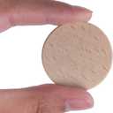 Super Z Outlet Round Unfinished 1.5" Wood Cutout Circles Chips for Arts & Crafts Projects, Board Game Pieces, Ornaments (100 Count)