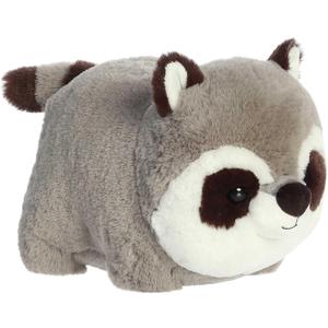 Aurora Adorable Spudsters Rory Raccoon Stuffed Animal - Comforting Cuddles - Playful Companions - Grey 10 Inches