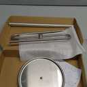 Hand Towel Holder, Stainless Steel Countertop Towel Stand for Bathroom, S-Shape Free Standing Towel Rack Bar Holds 2 Towels for Kitchen, Brushed Nickel (14 inch)