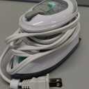 BEAUTURAL Mini Travel Steam Iron for Clothes with Dual Voltage, Temperature Control, Non-Stick Soleplate and Cord Storage, Ideal for Sewing, Quilting and Handcraft (White)