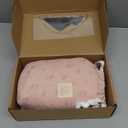 KeaBabies Baby Wrap Carrier - All in 1 Original Baby Carrier Newborn to Toddler Sling, Easy to Wear, Hands Free Bonding, Lightweight, Breathable Infant Wraps (Pink Daisies) (One Size (Pack of 1))