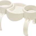 Bestway SaluSpa Inflatable Spa Drink Holder Tray | 1 Caddy Holds 2 Drinks | Outdoor Hot Tub and Spa Accessory