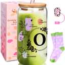 Anotion Cute Cups - Initi-Al Gifts: White Elephant & Gag Gifts, Personalized Monogrammed Coffee Cups for Christmas & Birthdays