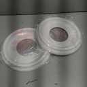 2 Packs Molded Nylon Ceiling Medallion for Light Fixtures and Ceiling Fans, 9.8"OD x 4"ID x 0.94"P (Fits Canopies up to7-1/4") White