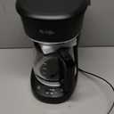 Mr. Coffee 12-Cups Automatic Drip Coffee Maker, Stainless Steel and Black (2176620)