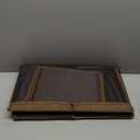 2 Pack Large Storage Boxes with Lids and Handles, Collapsible Linen Storage Bins Organizer Containers Baskets Cube with Removable Divider for Home Bedroom Closet Office (Coffee, Large)