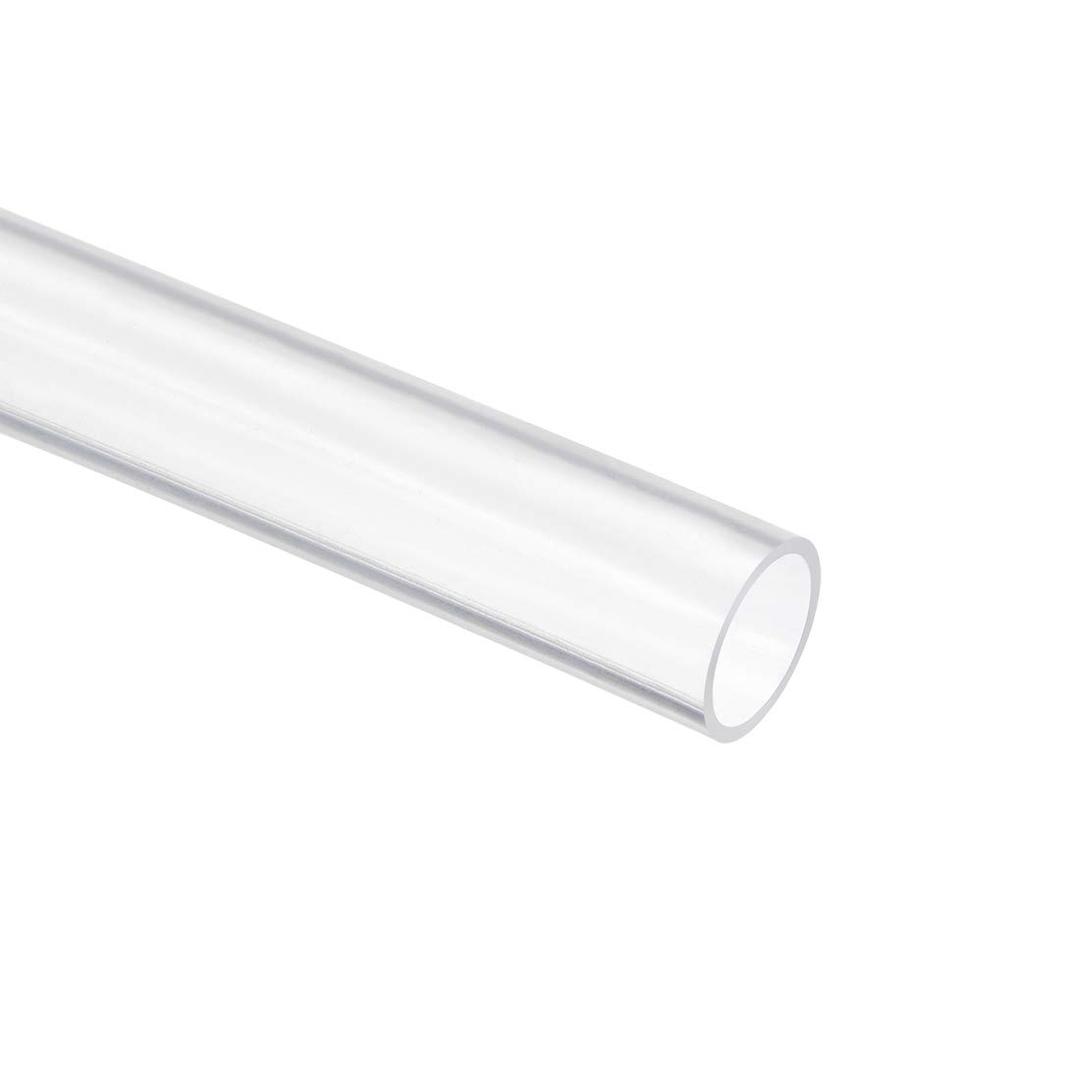 uxcell Silicone Tubing 9/32"(7mm) ID x 3/8"(9mm) OD 16ft(5m) Silicone Rubber Tube Air Hose Water Pipe Clear (7mm x 9mm)