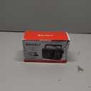 Portable AM/FM Transistor Radio with Loud Speaker, Battery or USB Powered - Compact Emergency Radio for Indoor, Outdoor, Travel & Storms (Model BJL-671)