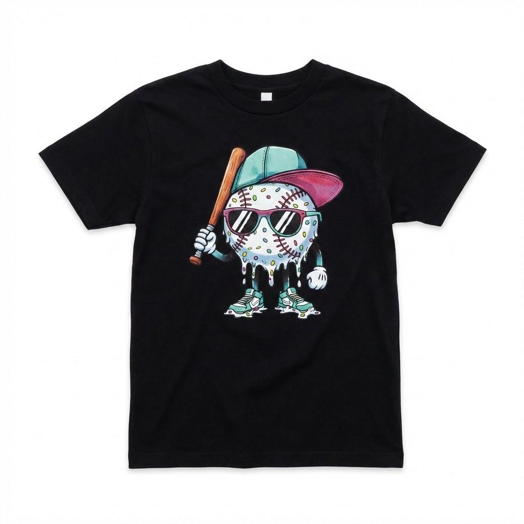 Baseball Shirt Size Youth Medium