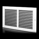 14 x 10 Vent Cover (Duct Opening Size), Air Return Vent Cover, AC Vent Cover, Cold Air Return Vent Cover, Flat Return Air Grilles, Outer Dimensions:15.75"W x 11.75"H (14"W x 10"H, Duct Opening)