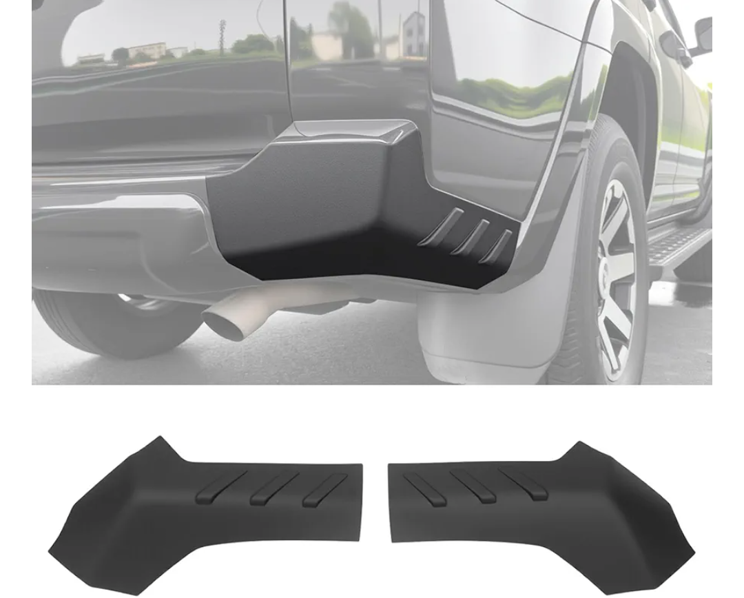 Rear Bumper Cover Fits for 2014-2024 Toyota 4Runner Bumper Protector Compatible with 4Runner Exterior Accessories Rear Bumper Corner Guard (Exclude TRD Sport Limited)