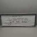 Comurdyo Scripture Wall Decor 32"×12" Isaiah 43:1 Christian Large Vintage Catholic Prayer Bible Verse Sign Living Room Family Simple Horizontal Wall Hanging (Black)