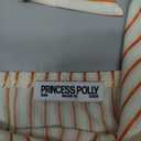 Princess Polly Princess Polly Radiant Beam Halter Top Orange Stripe, size 6