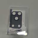 Uyiton Compatible with iPhone 17 Pro Camera Lens Protector - [Not Easy to Break][Strong Adsorption][Case-Friendly] Metal Tempered Glass Rear Camera Screen Cover - Black Titanium