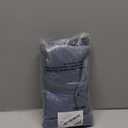 OWENIE Denim Blue Kitchen Curtains 30 Inch Length, Short Blackout Small Thermal Insulated Curtains Tier Over Sink Rod Pocket Half Window for Bathroom Bedroom Camper RV Bunk, 2 Panels, Each 30" Wx30 L