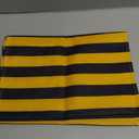 Wizard Table Runner Halloween Witch Kitchen Dining Table Centerpiece Black Yellow Stripes Magical Party Decor Magical Wizard Birthday Decorations for Home Party-72 Inches Long