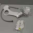 FEELSO Bidet Attachment for Toilet with Filter, Bidet Toilet Seat with Self-Cleaning Dual Nozzle (Frontal/Rear Wash), Ultra-Slim & Non-Electric Bidet Sprayer for Hard Water, Adjustable Water Pressure