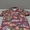 SSLR Pack Hawaiian Shirt for Men Flamingo Short Sleeve Casual Button Down Shirts Summer Beach Shirt, Small