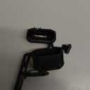 RFUNGUANGO for AirPods 4th Generation Case, Compatible with AirPods 4th Generation Case (2024), Military-Grade Drop Protection, Comes with Cleaning Kit, Comes with Phone Holder Function -Black