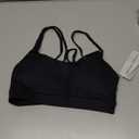 Buauty Sports Bra for Women, Criss Cross Back Medium Support Spaghetti Straps Workout Bras for Yoga Running Gym Fitness (Small)