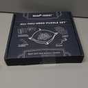 Newverest All-You-Need Puzzle Set: 8 Puzzle Sorting Trays for up to 2000 Pieces, 6 Glue Sheets, 1 Large Scraper & 2 Adhesive Hangers in Gift-Ready Packaging  Must-Have Saver Kit for Puzzle Lovers