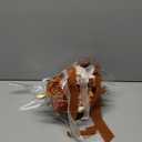 Wedding Bouquets for Bride Bridesmaid,Terracotta Burnt Orange Bouquet Artificial Fake Silk Roses Flowers Bridal Bouquet for Wedding Fall Boho Rustic Church Decoration Toss Bouquet (8.6in(M))