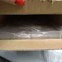 Large Compartment Water Bottle Organizer,4 Tier Stackable Water Bottle Rack for Cabinet,Tumbler Storage Organizer for Kitchen,Fridge,Cabinet Organization and Storage,Clear Water Bottle Storage Rack