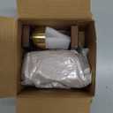 Zonon 2 Pcs Magnetic Wooden Wind Chime Doorbell Decoration Shopkeepers Bell for Door Opening C Shape for Housewarming Gift Refrigerator Room Garden Restaurant (Black Walnut, Nature Beech)