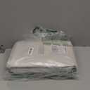 100% Blackout Shield Linen Blackout Curtains for Bedroom 84 Inches Long, Back Tab/Rod Pocket Living Room Drapes, Thermal Insulated Blackout Curtains 2 Panels Set, 50" W x 84" L, Cream