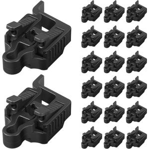 EDISHINE 20-Pack Low Voltage Wire Connector, Landscape Lighting Cable Connectors Weatherproof for Pathway Light/Spotlight/In-ground Lighting, 12/14/16/18 Gauge Cables, UL Listed