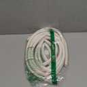 39.4 Ft Weather Stripping Door Seal Strip for Door Frame, Self-Adhesive Door Seals Weather Stripping, Gap Protection (5/16-11/20 inch) for Doors & Windows (White)