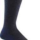 Darn Tough Men's Solid Crew Lightweight Sock (Style 6032) - (Large, Navy)