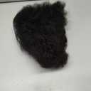 Afro Wig - Short Afro Wigs for Black Women, Wear and Go 70s Wig for Women, Machine Made Short Wigs Human Hair Natural Color 1B