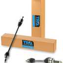 TRQ Front CV Axle Shaft Assembly Set Driver & Passenger Side Compatible with 2006-2015 Honda Civic (1 Piece)
