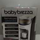 Baby Brezza New and Improved Formula Pro Advanced Formula Dispenser Machine - Automatically Mix a Warm Formula Bottle Instantly - Easily Make Bottle with Automatic Powder Blending, White