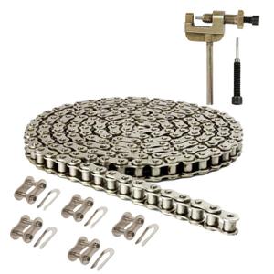 LUPING #35 Chain 160 Links 35 Chain Breaker for Mini Bike Coleman Powersports CT100U CC100X CK100 SK100 Baja Doodle Bug DB30 MBX10 MBX11 Mega Moto Predator 212 79cc 97cc 100cc 2.5HP Powersports Parts