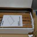 Wire Shelf Covers, Bamboo Wire Rack Covers for Pantry, Closet (4pcs, 42" W x 12" D)