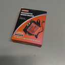 Magnetic Wristband for Tools With Coiled Lanyard, Lightweight Nylon Support Wrist With Strong Magnets, Christmas Stocking Stuffers for Men Adults, Gifts for Men, Him, Boyfriend, Orange