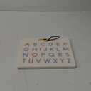 GAMENOTE Double Sided Magnetic Letter Board - 2 in 1 Alphabet Magnets Tracing Board for Toddlers ABC Letters Uppercase & Lowercase Practicing Learning Education Toys