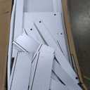 GarveeHome Rattan 6 Drawer Dressers for Bedroom, Large Double Dresser with Deep Drawers, Chest of Drawers for Closet with Wide Top, Long Wooden Dresser for Living Room, Hallway, Kids Room, White