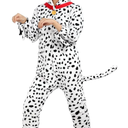 GIFTINBOX Cat Costume For Girls, Animal Costume, Black Cat Dalmatian Costume for Kids, Halloween Costumes for Kids, Size L