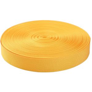 Heavy Duty Nylon Webbing - 1.5 Inch Nylon Strapping for Outdoor DIY Gear Repair, 1.5 Inch by 10, 25, or 50 Yards (10 Yard, 1.5'' Yellow)